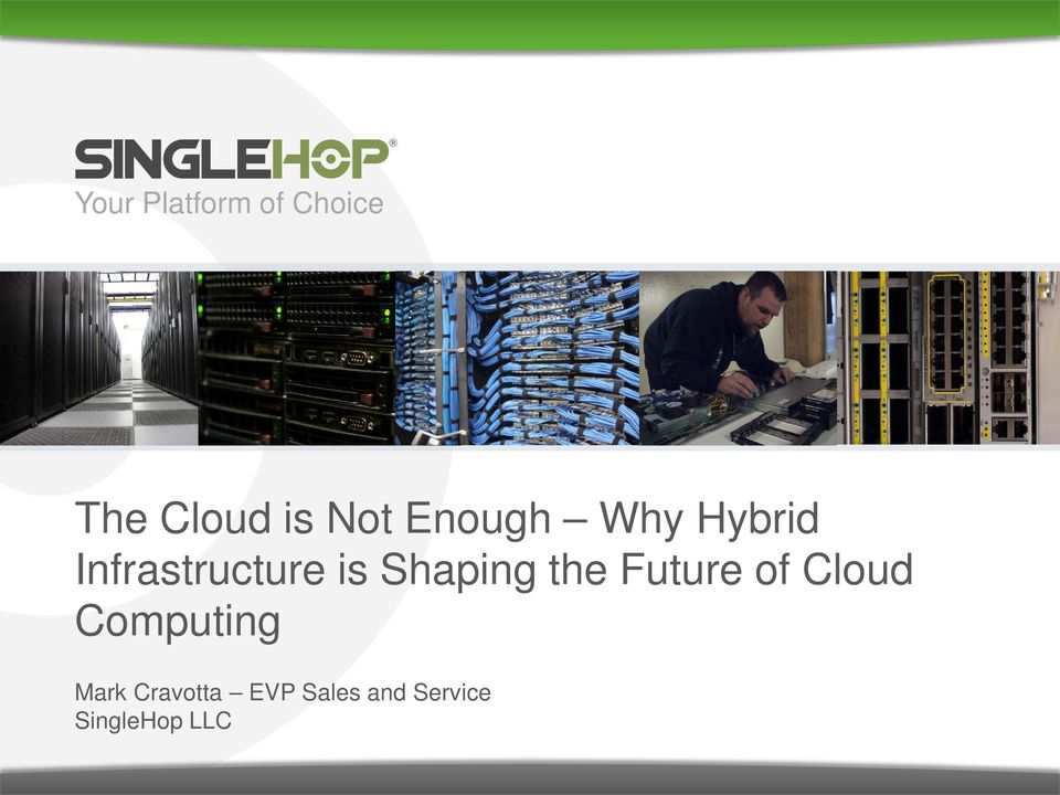 Shaping the Future of Cloud Computing