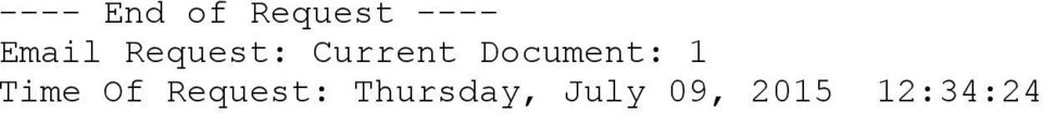 Document: 1 Time Of