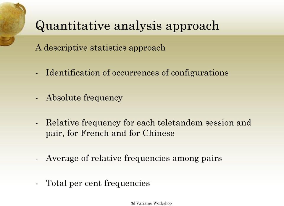 Relative frequency for each teletandem session and pair, for French and