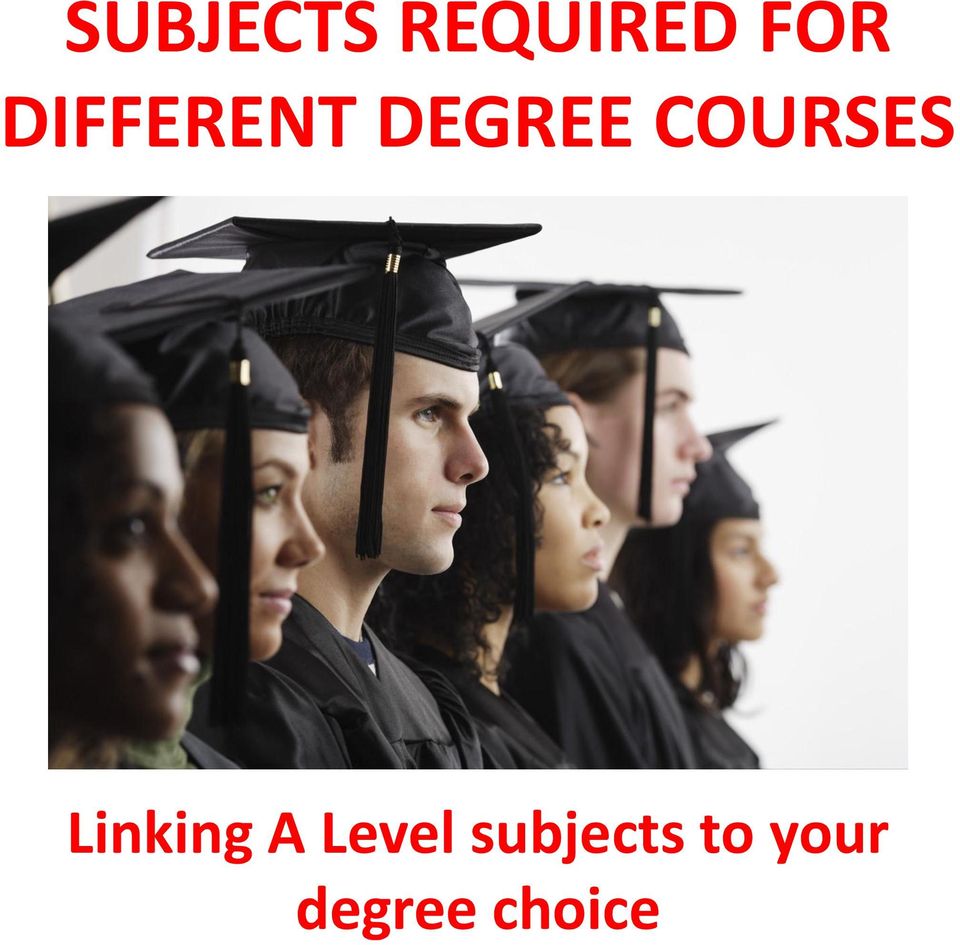 COURSES Linking A Level