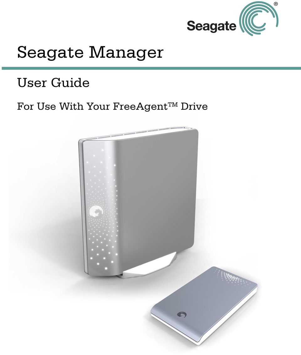 Drive Seagate Manager User