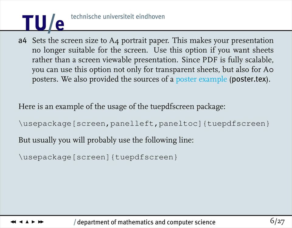 Since PDF is fully scalable, you can use this option not only for transparent sheets, but also for A0 posters.