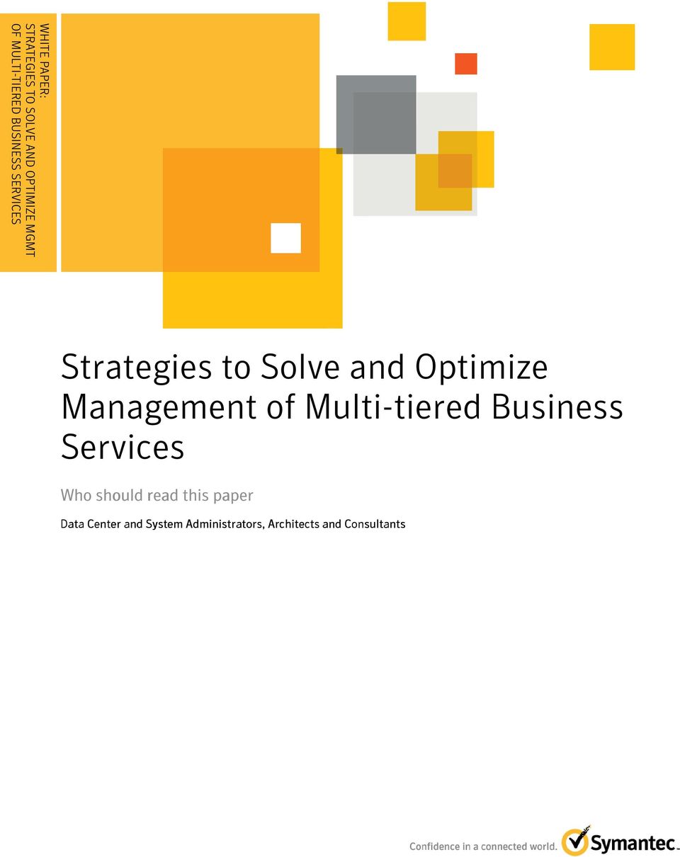 .............. Strategies to Solve and Optimize Management of