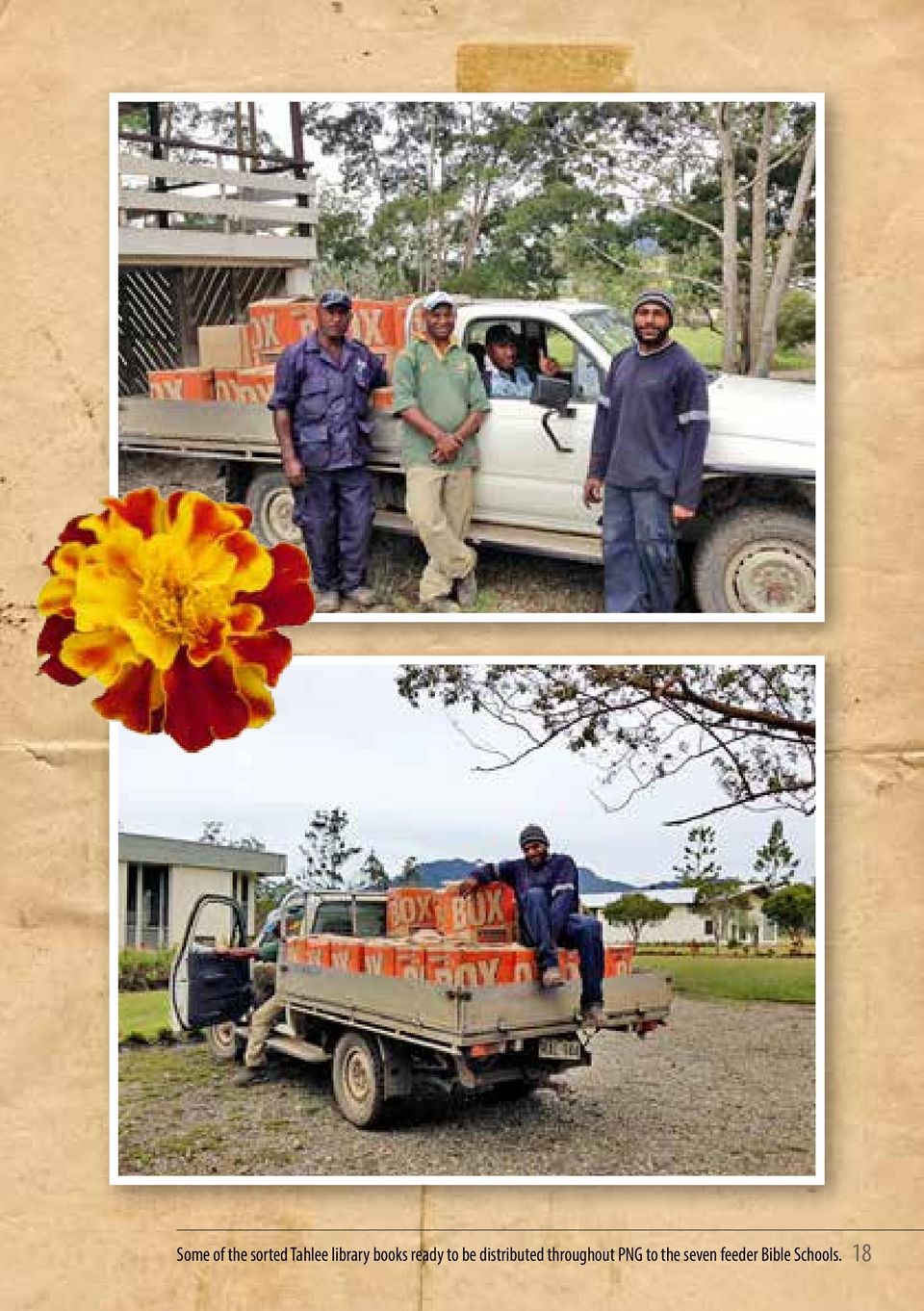 distributed throughout PNG