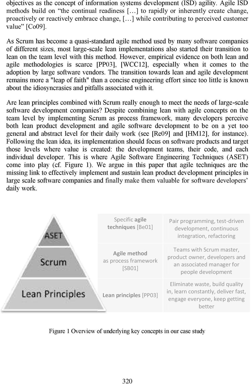 As Scrum has become a quasi-standard agile method used by many software companies of different sizes, most large-scale lean implementations also started their transition to lean on the team level