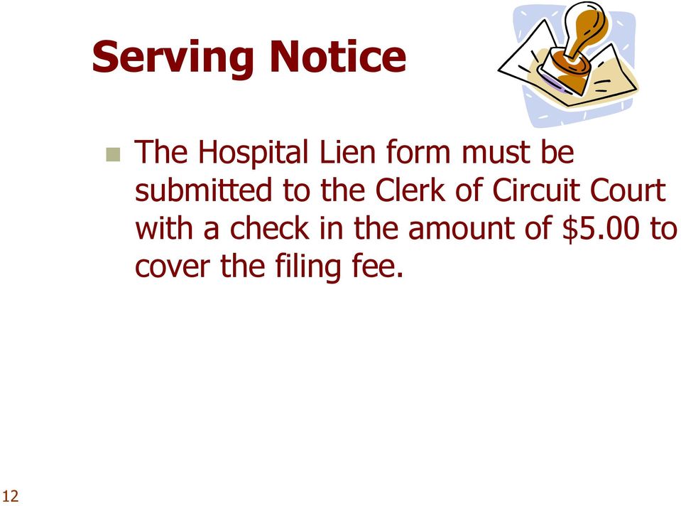Circuit Court with a check in the
