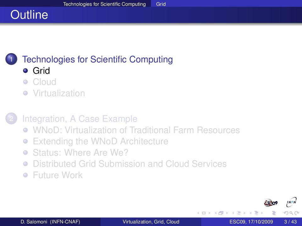 Resources Extending the WNoD Architecture Status: Where Are We?