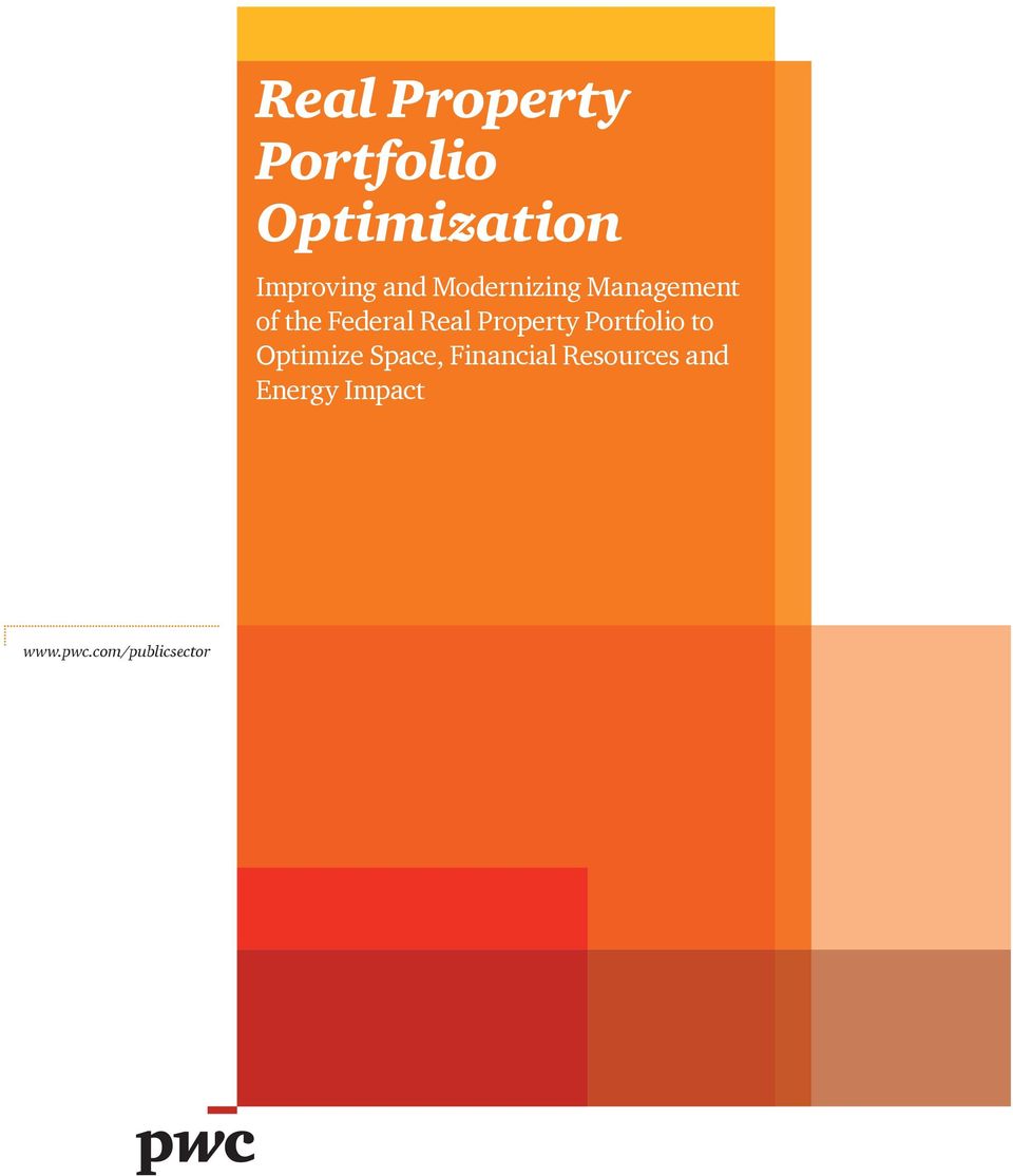 Property Portfolio to Optimize Space, Financial