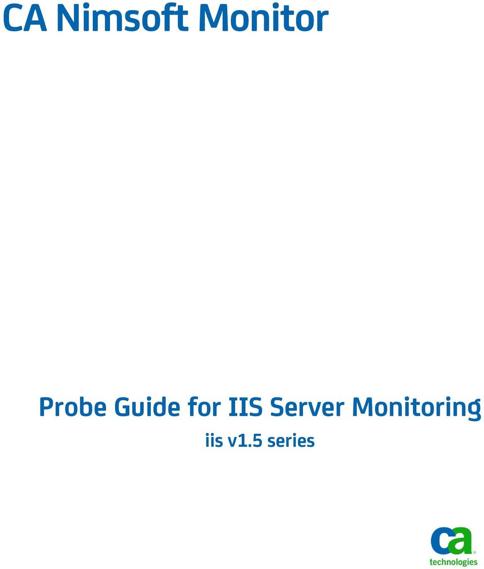 Guide for IIS