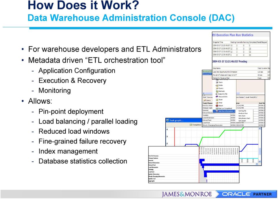 Metadata driven ETL orchestration tool - Application Configuration - Execution & Recovery -