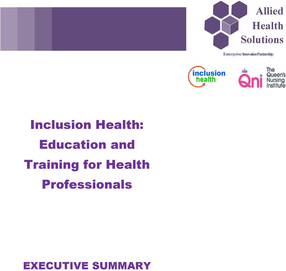 Partnership Inclusion Health: