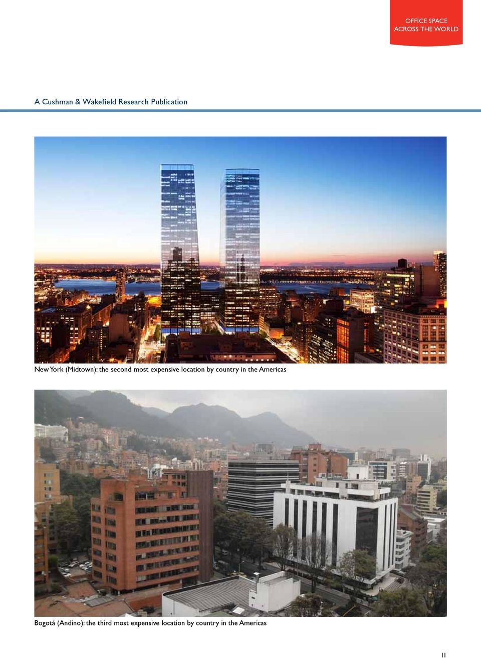 by country in the Americas Bogotá (Andino): the