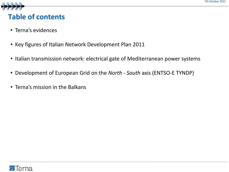 electrical gate of Mediterranean power systems Development of European