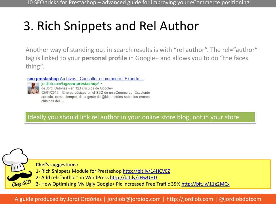 Ideally you should link rel author in your online store blog, not in your store.