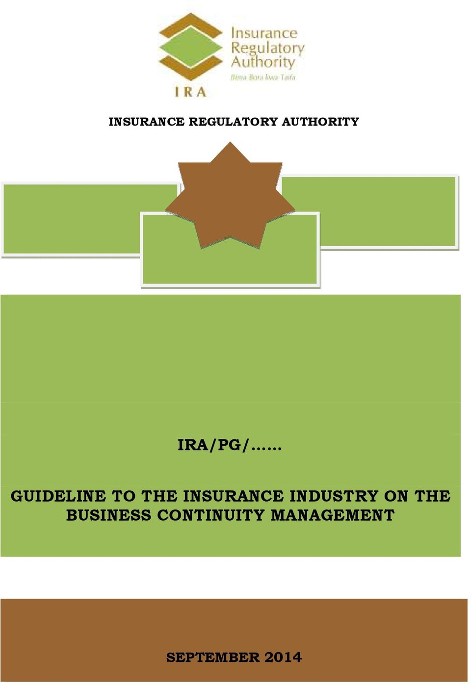 INSURANCE INDUSTRY ON THE