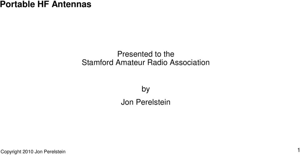 Association by Jon Perelstein