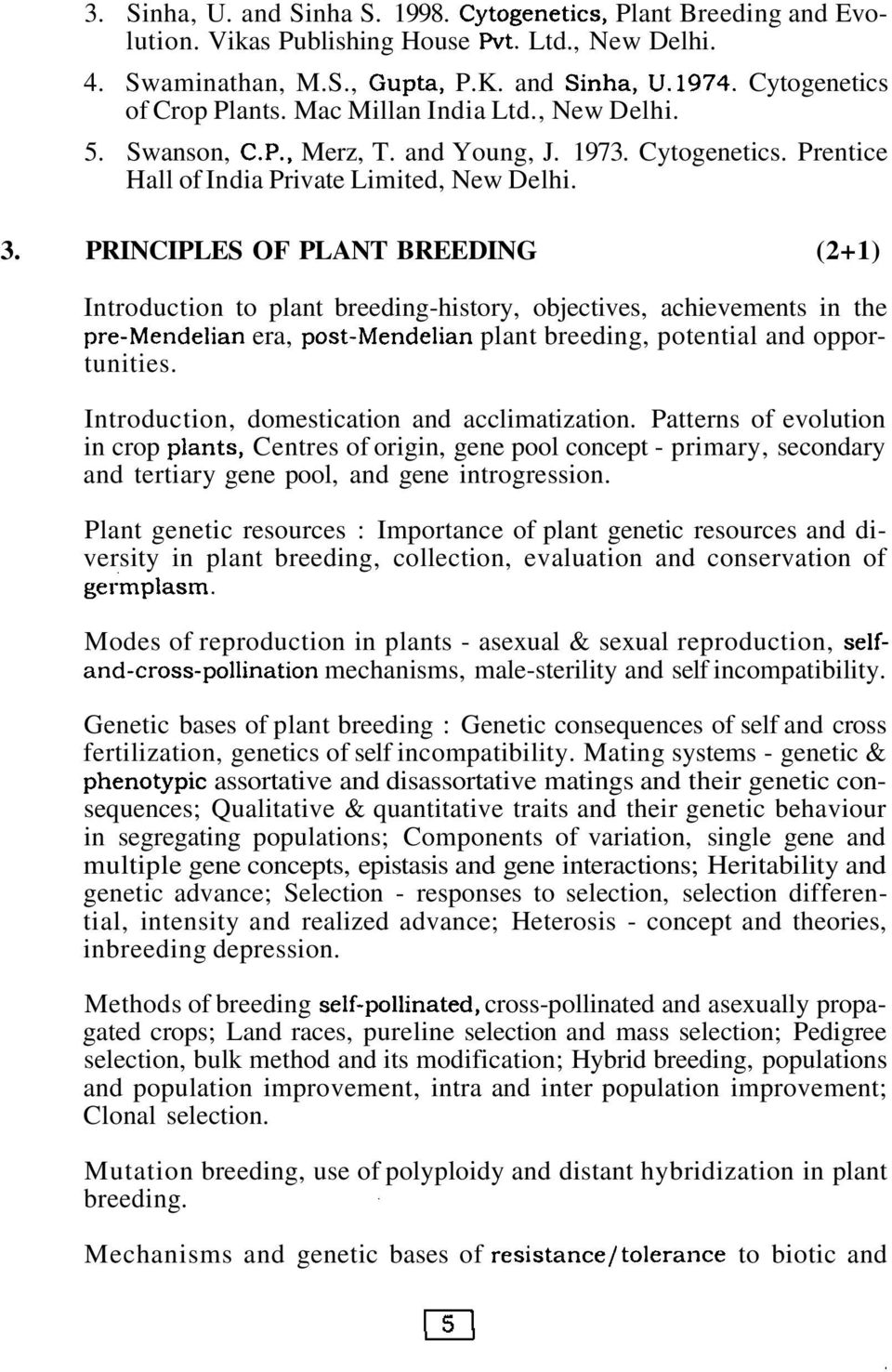 Plant Breeding Principles And Methods By Bd Singh Pdf Download