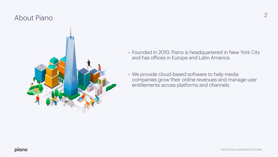 We provide cloud-based software to help media companies grow