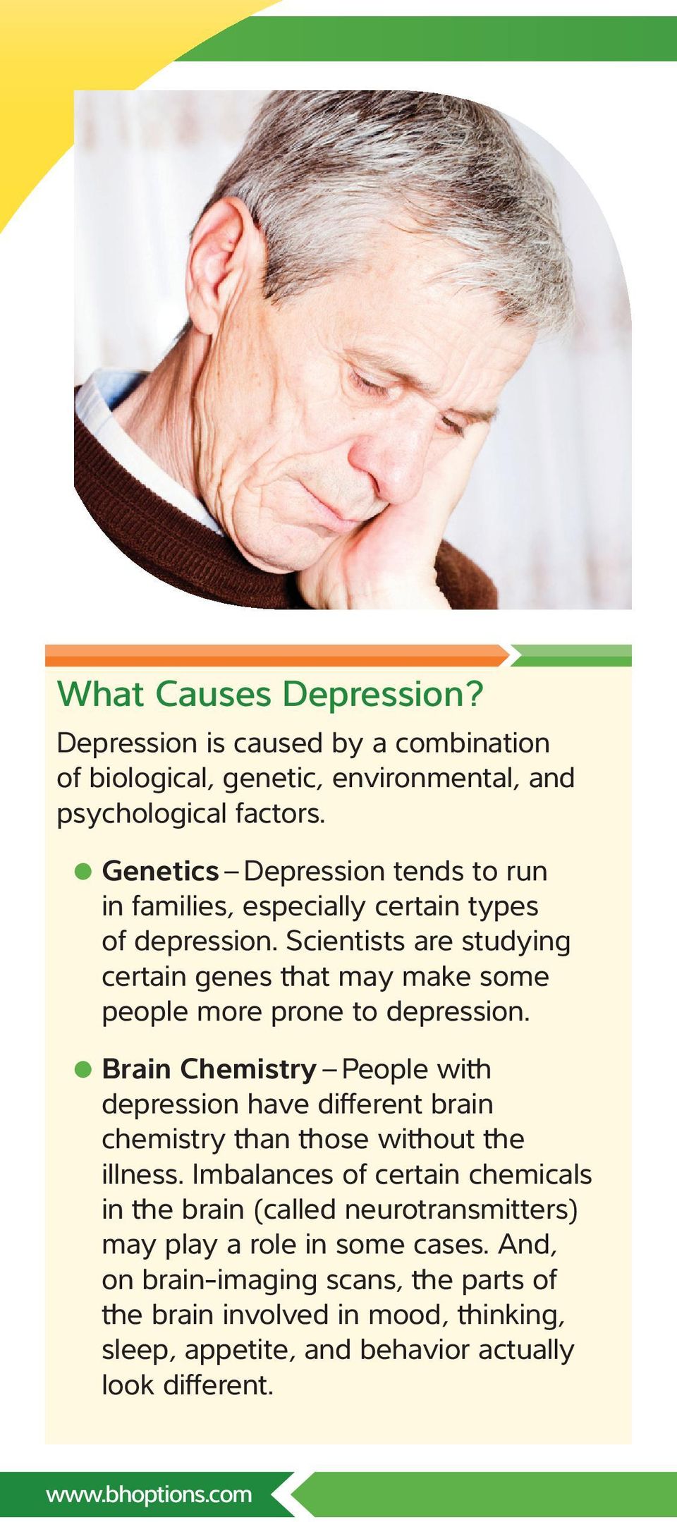 Scientists are studying certain genes that may make some people more prone to depression.