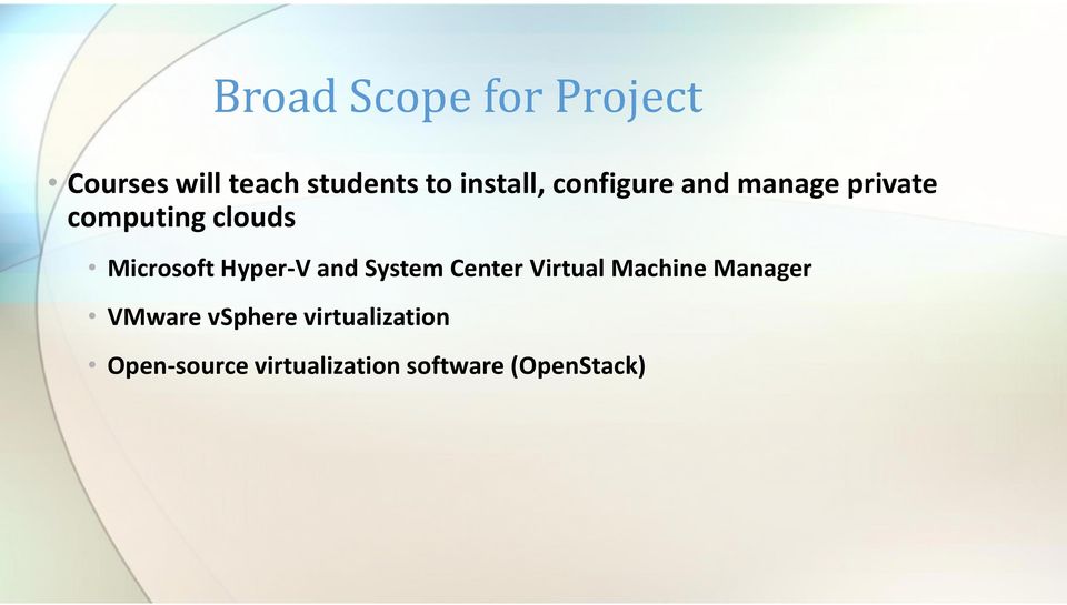 Microsoft Hyper-V and System Center Virtual Machine Manager