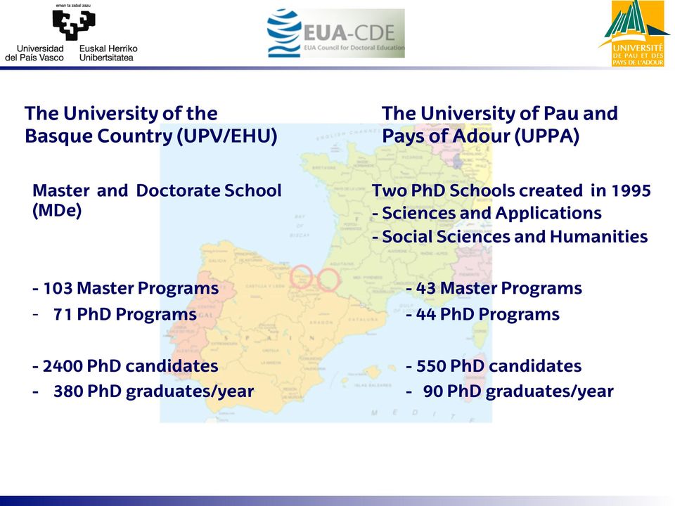 Social Sciences and Humanities - 103 Master Programs - 71 PhD Programs - 43 Master Programs - 44