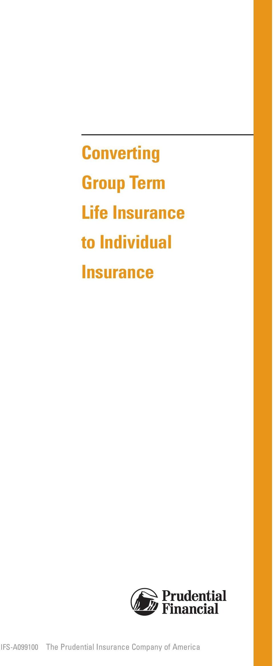 Insurance IFS-A099100 The