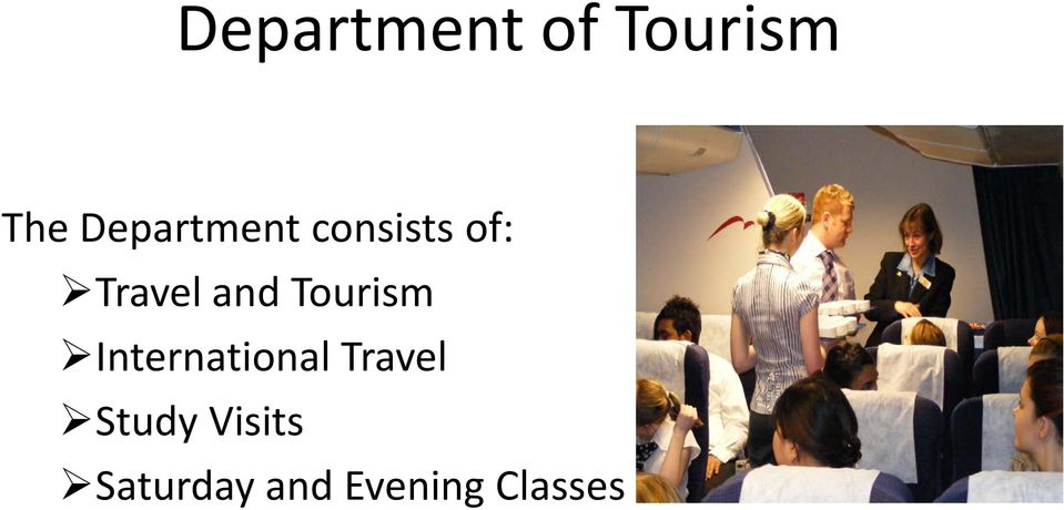 and Tourism International Travel