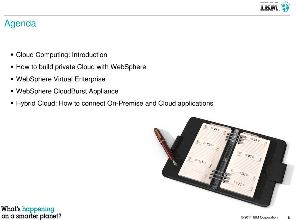 Enterprise WebSphere CloudBurst Appliance Hybrid Cloud: