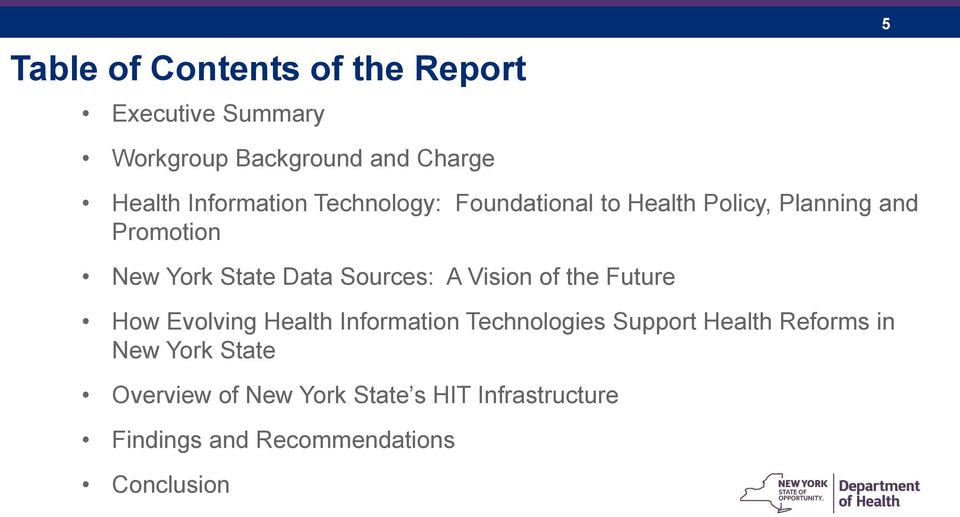 Sources: A Vision of the Future How Evolving Health Information Technologies Support Health