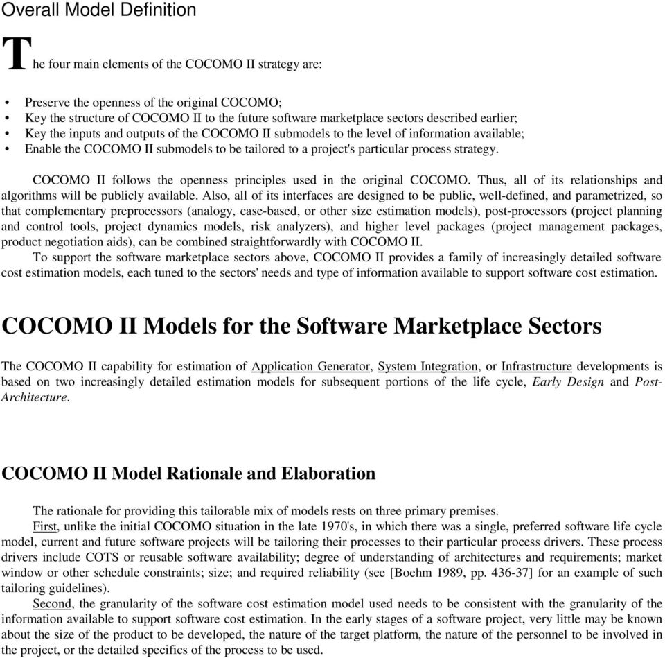 Cocomo Ii Model Definition Manual Pdf Free Download