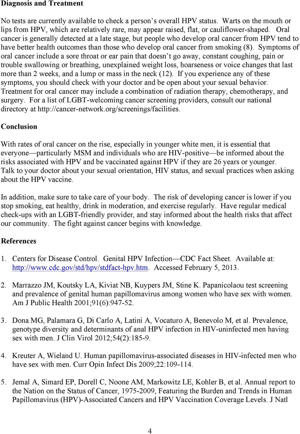 Genital hpv cdc fact sheet - Genital hpv cdc fact sheet