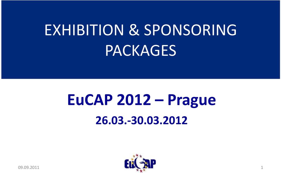 EuCAP 2012 Prague 26.