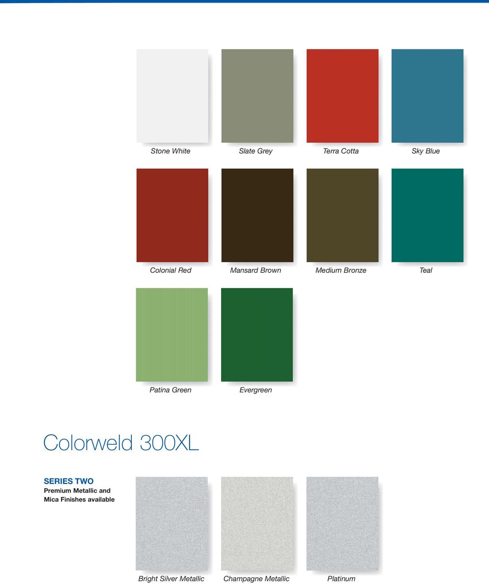 Colorweld 300XL SERIES TWO Premium Metallic and Mica