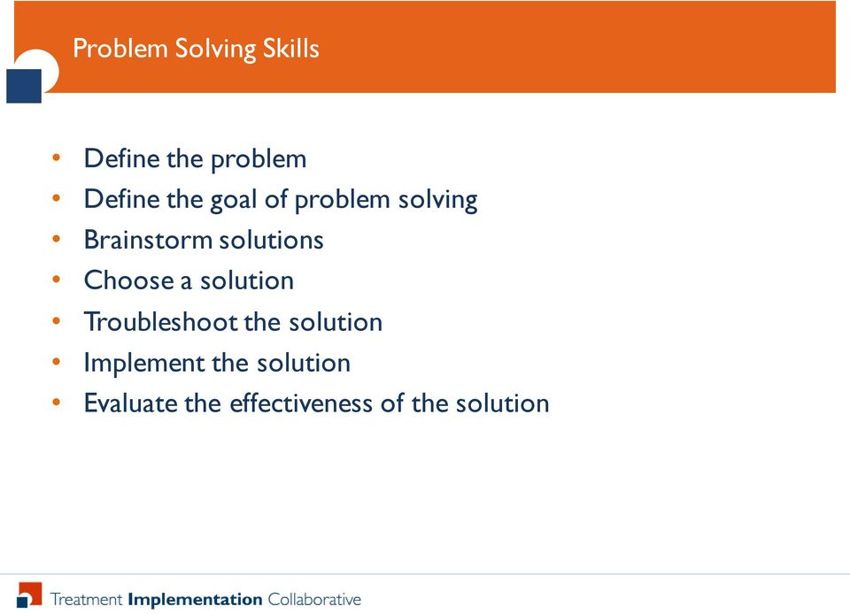 Choose a solution Troubleshoot the solution