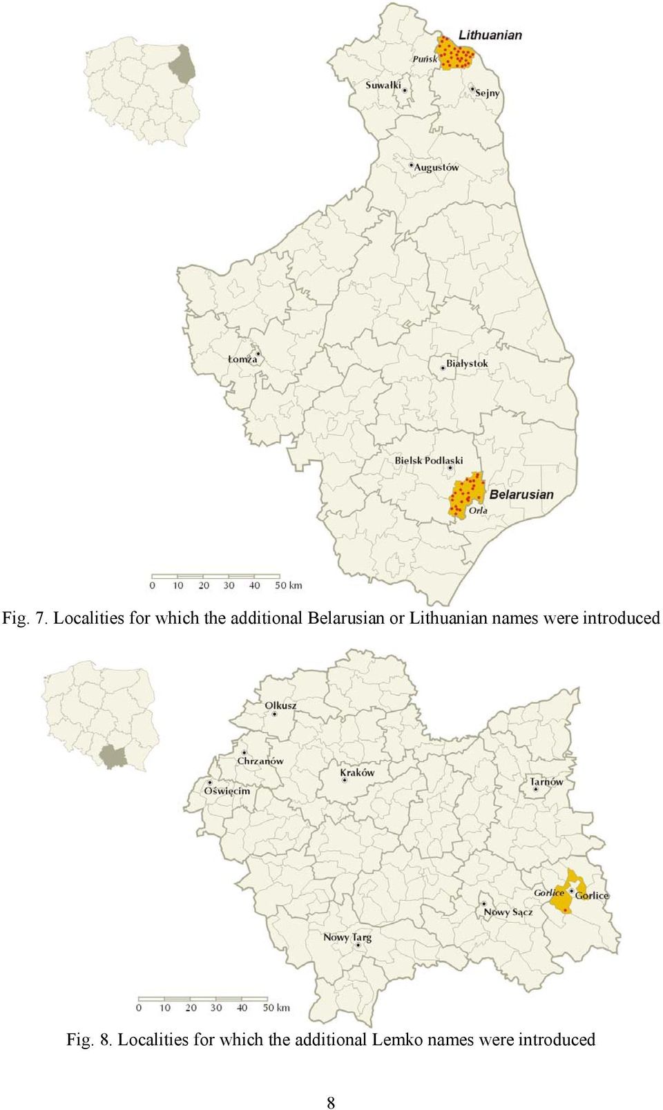 Belarusian or Lithuanian names were