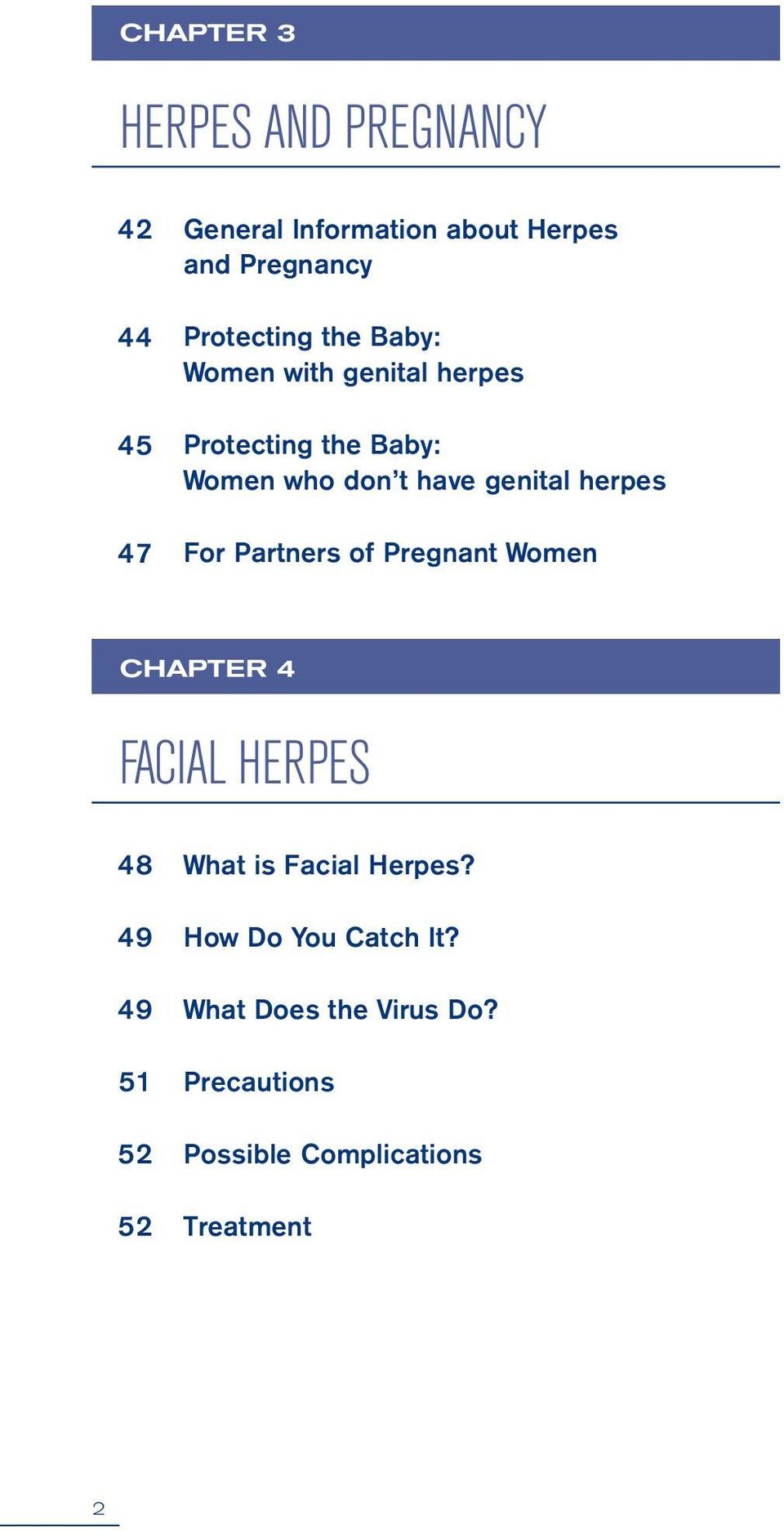 Herpes facts for partners