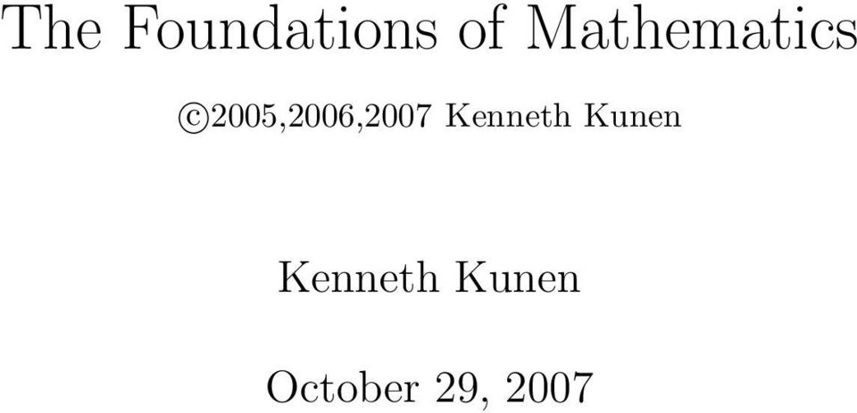 2005,2006,2007 Kenneth