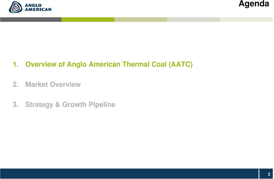 Thermal Coal (AATC) 2.