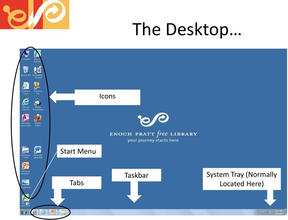 Taskbar System Tray
