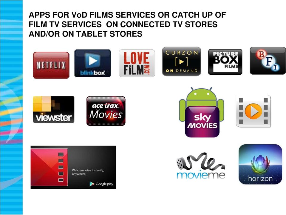 FILM TV SERVICES ON