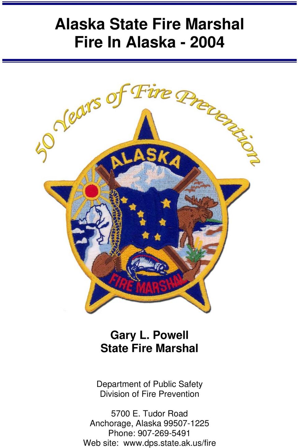 Division of Fire Prevention 5700 E.