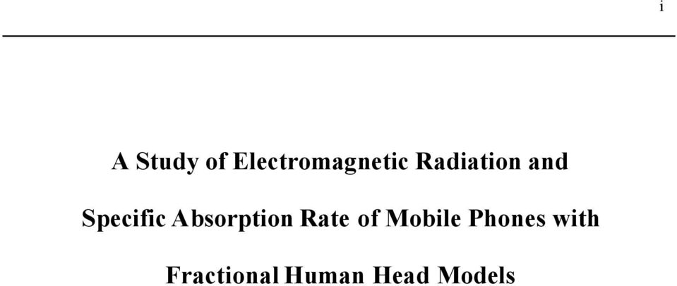 and body under electromagnetic (EM) radiation.