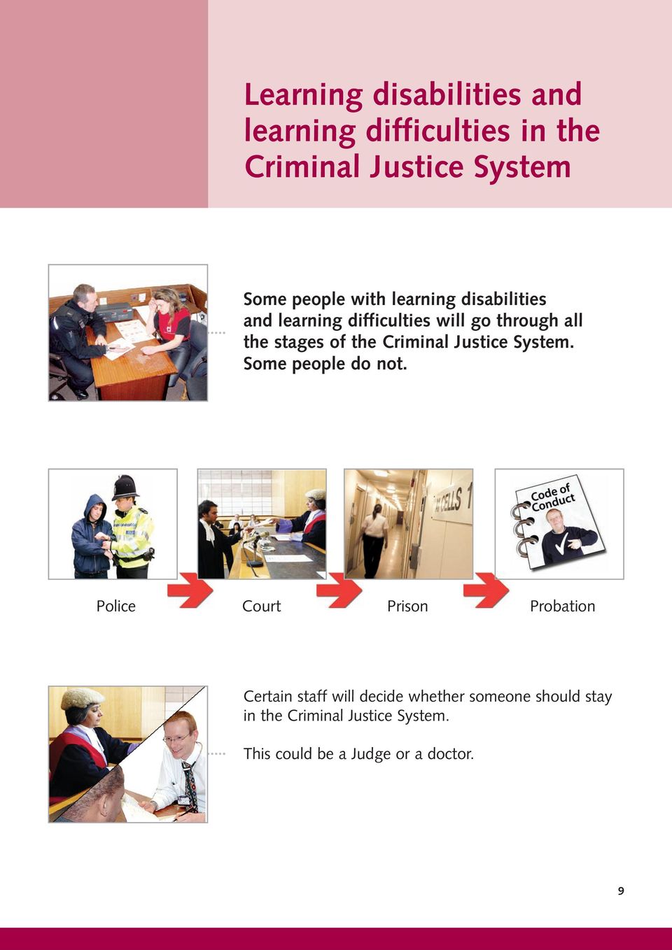 Criminal Justice System. Some people do not.
