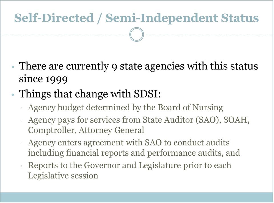 Auditor (SAO), SOAH, Comptroller, Attorney General Agency enters agreement with SAO to conduct audits including