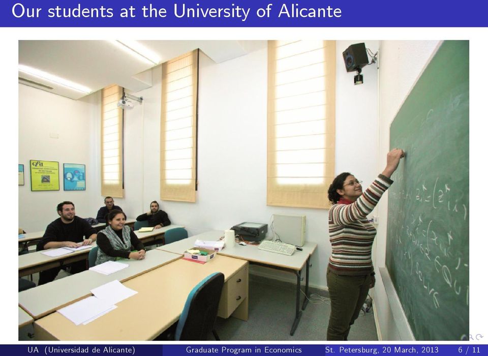 Alicante) Graduate Program in