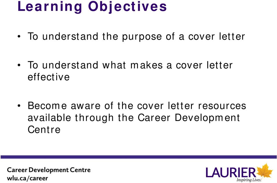 letter effective Become aware of the cover letter