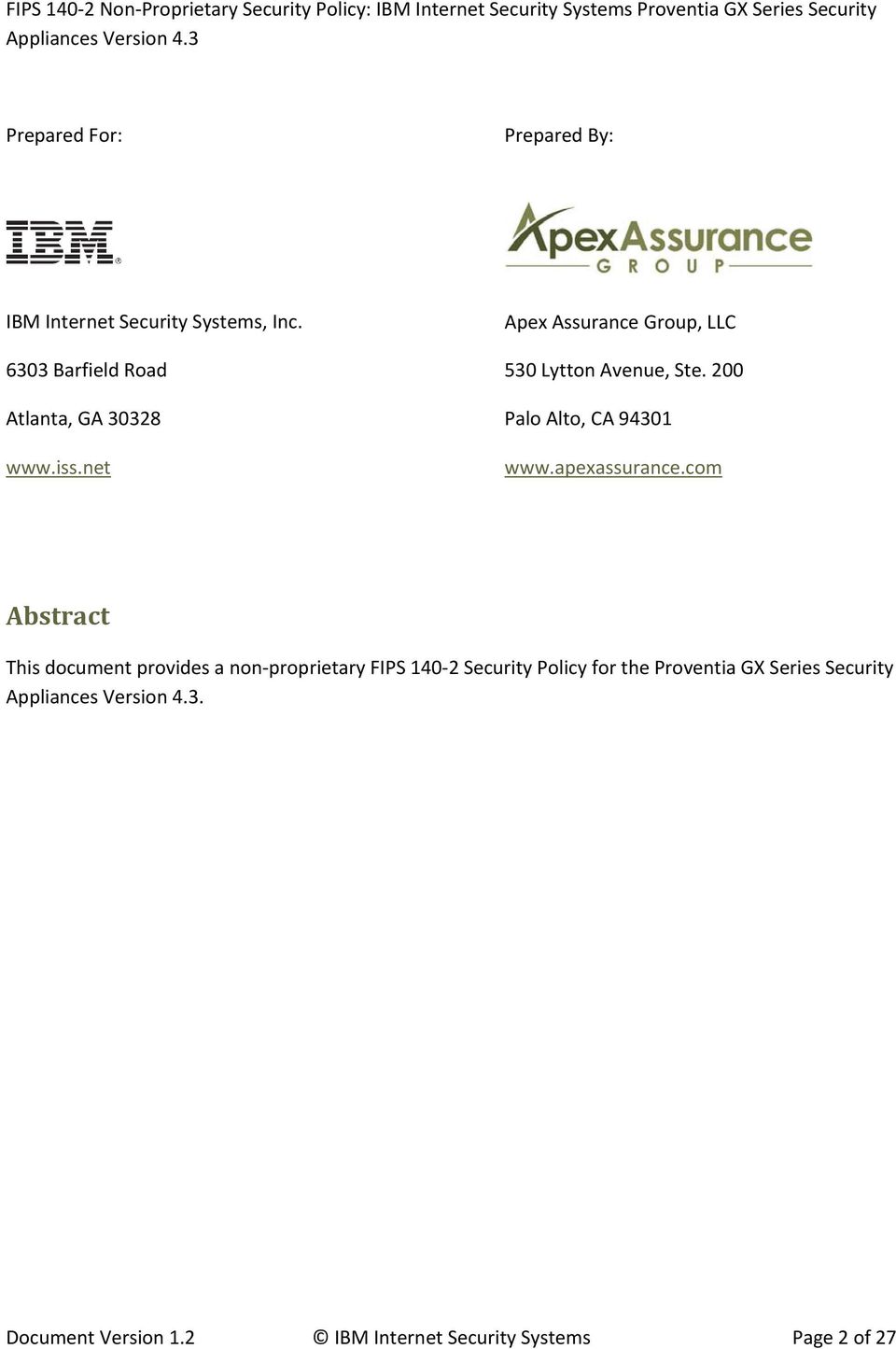 net Apex Assurance Group, LLC 530 Lytton Avenue, Ste. 200 Palo Alto, CA 94301 www.apexassurance.