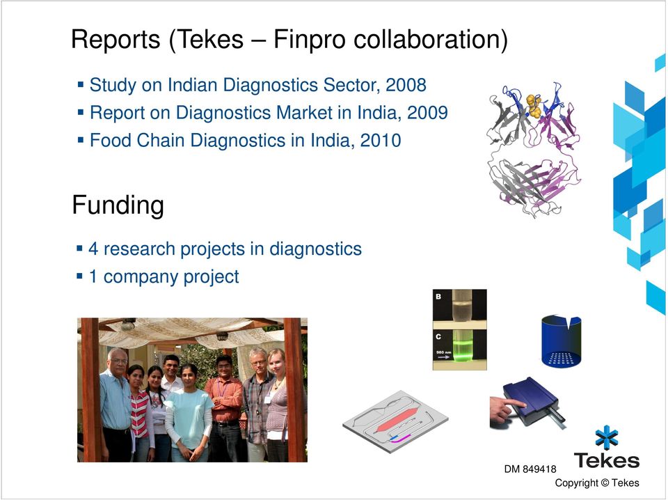 in India, 2009 Food Chain Diagnostics in India, 2010