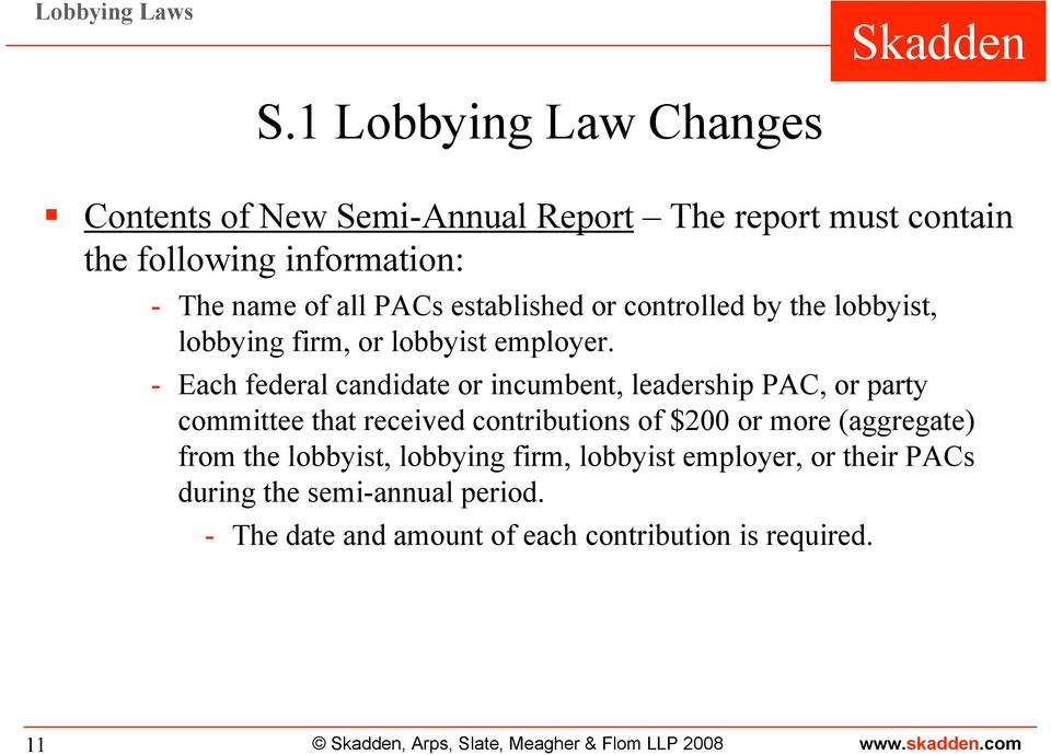 established or controlled by the lobbyist, lobbying firm, or lobbyist employer.