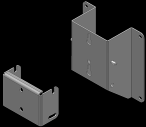 Page 3 of 10 Wall Mounting with Standard Wall Bracket for PDI-P26LCDE TV The PDI-P26LCD TV is mounted to the wall with a PD168-103 mount (Not supplied with TV) or a PD168-203 mount (Not supplied with